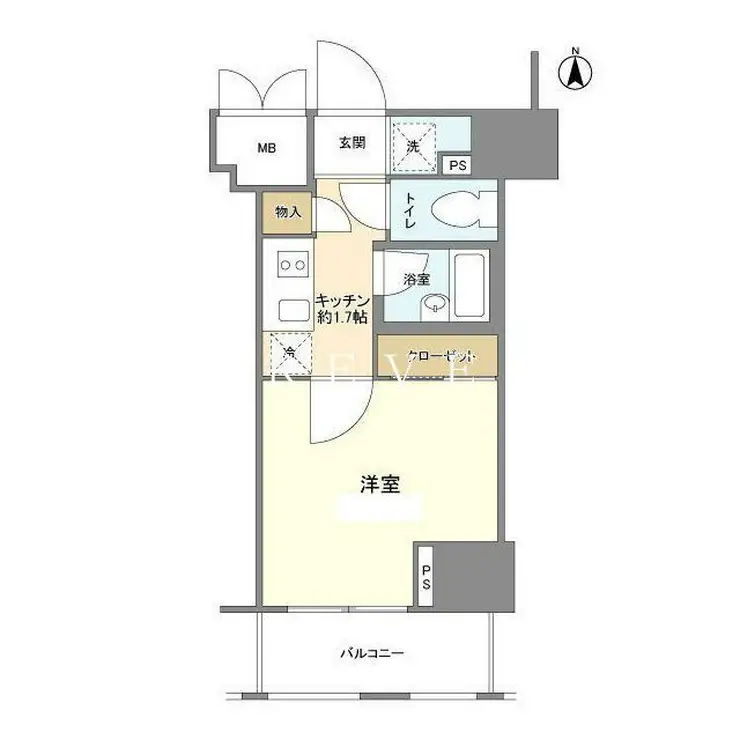 文京春日プラッツ 5階階 間取り
