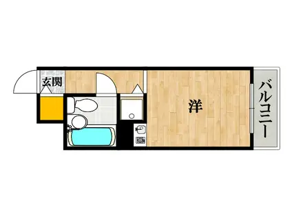 イトーピア高津(ワンルーム/7階)の間取り写真