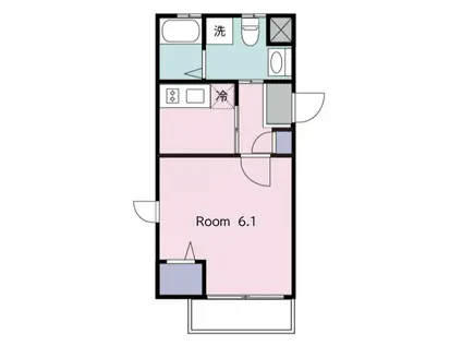 MEZOPIA中野(1DK/3階)の間取り写真