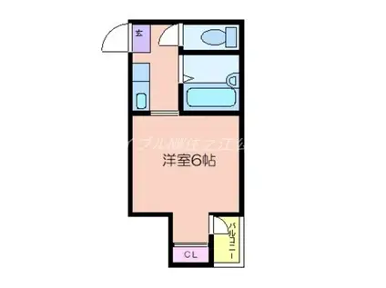 プレアール遠里小野(2K/4階)の間取り写真