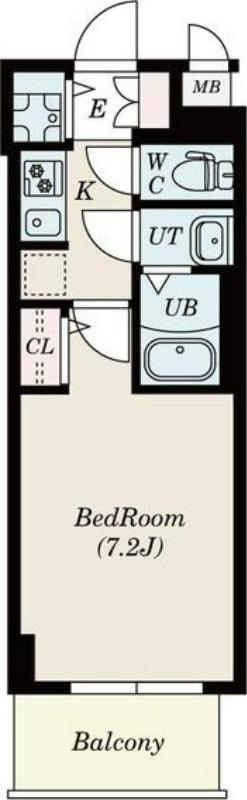 S-RESIDENCE名駅太閤(1K/3階)の間取り写真