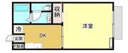 CASACRESSEN棟(1DK/2階)の間取り写真