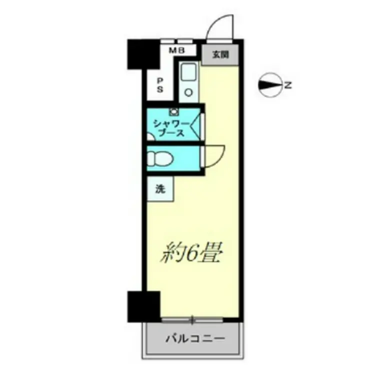 五反田ダイヤモンドマンション 13階階 間取り