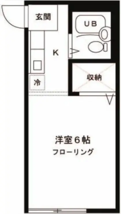 ハイツ萩原 1階階 間取り