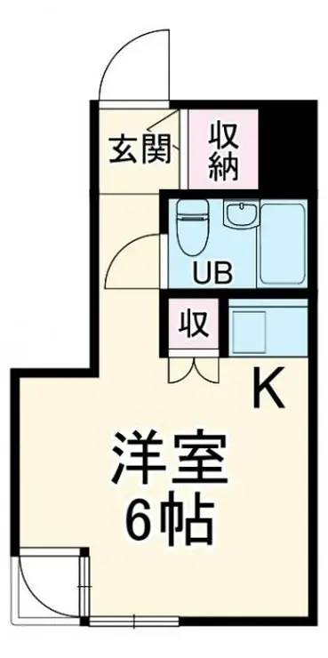 キャッスルマンション上福岡 2階階 間取り