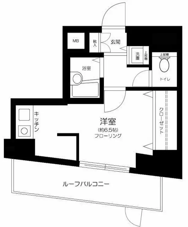 メインステージ白金高輪 6階階 間取り