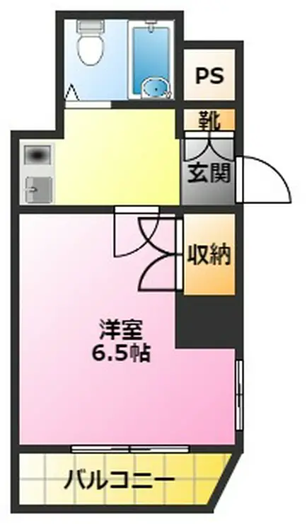 ライオンズマンション元住吉 6階階 間取り