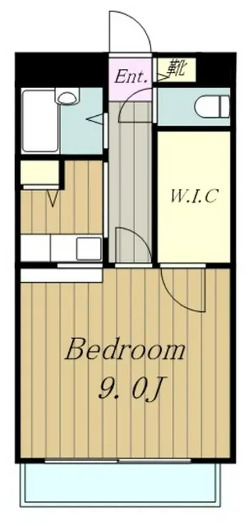 プルメリアガーデン 5階階 間取り