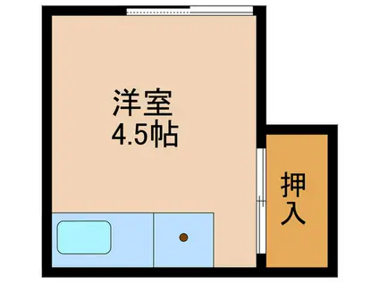 ORIENTAL POSSE INC(ワンルーム/2階)の間取り写真