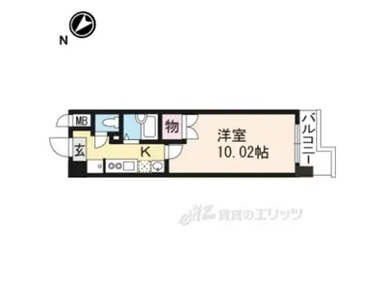 アートプラザ124(1K/7階)の間取り写真