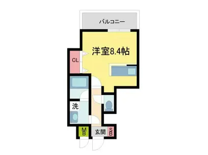 ラムーン発寒(2LDK/2階)の間取り写真
