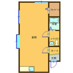 プラザS310(ワンルーム/3階)の間取り写真