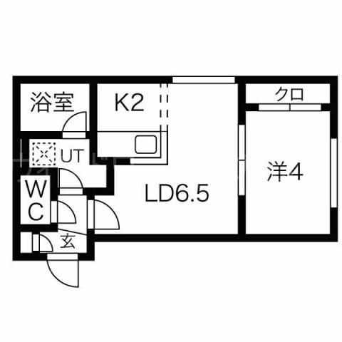ACTIVAT南郷13丁目スクエア(1LDK/3階)の間取り写真