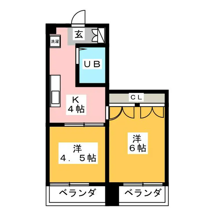 WISEHOUSE 4階階 間取り