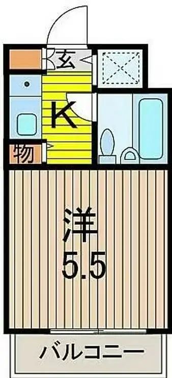 グレイス西川口 1階階 間取り