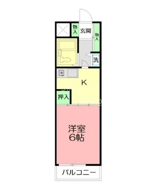 パビヨンかしわ台 2階階 間取り