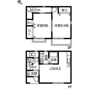 FOLIAR HEIM(2LDK/1階)の間取り写真