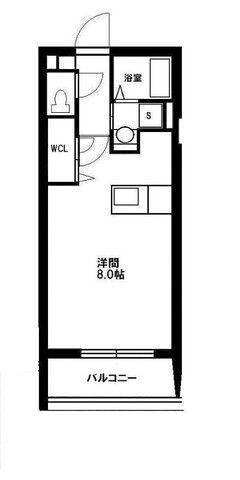 PRECIOUS(ワンルーム/4階)の間取り写真