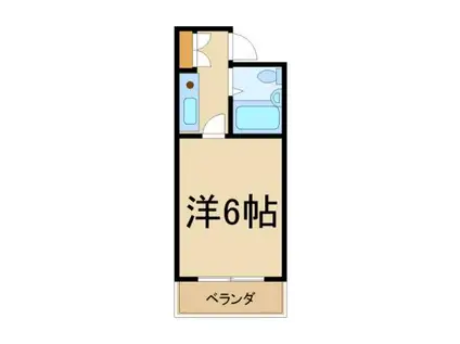 メゾンドールソフィア(1K/3階)の間取り写真