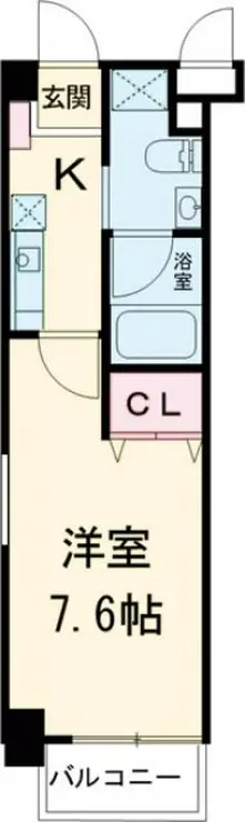 アイアン8KASAI 4階階 間取り