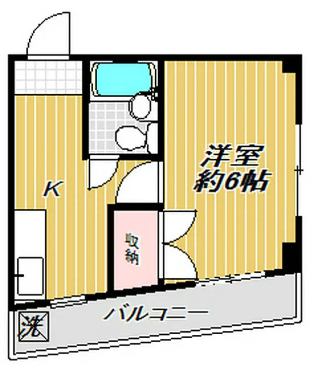 ベルウッド 4階階 間取り