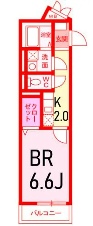 イル デュ ボヌール 3階階 間取り