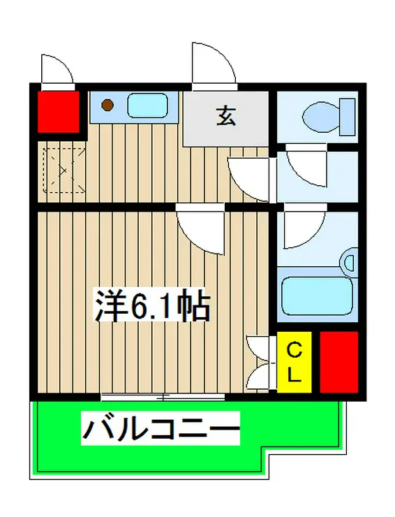 レシール ルナ 4階階 間取り
