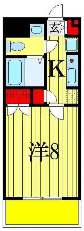 パークフィールド市川 4階階 間取り