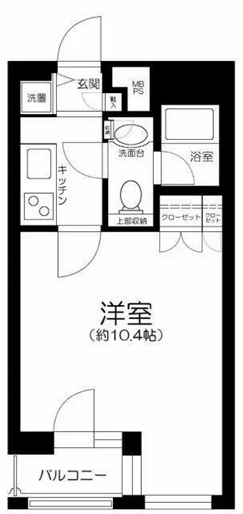 菱和パレス西麻布 3階階 間取り