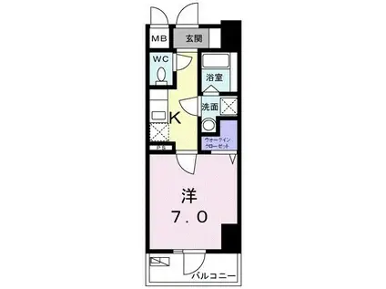 SASON SASON(1K/4階)の間取り写真