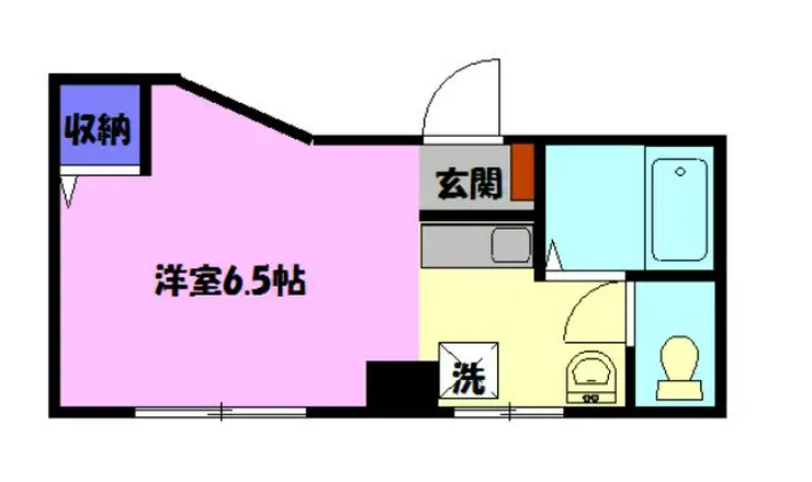 第2中村ビル 2階階 間取り