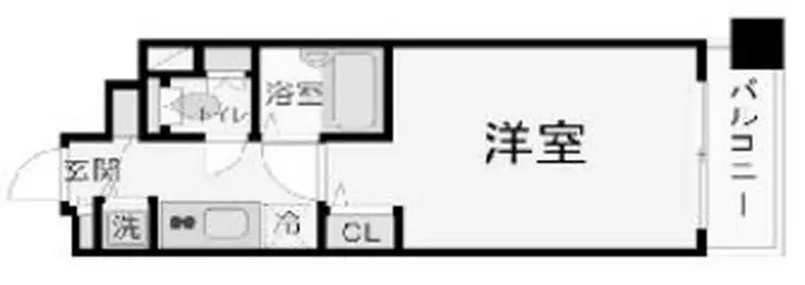 トーシンフェニックス五反田 6階階 間取り