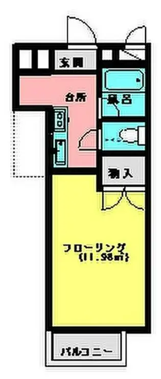 エスポワール玉川学園 3階階 間取り