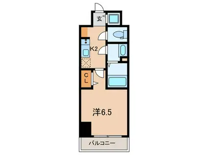 スワンズシティ神戸ウエスト(1K/5階)の間取り写真