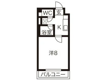 VIVRE SAKOU(1K/5階)の間取り写真