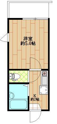 ソラーナ北赤羽(1K/1階)の間取り写真