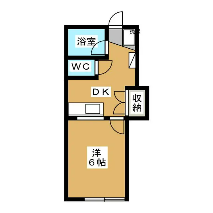 ホワイトヴィラ 1階階 間取り