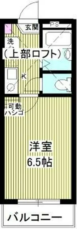 パレットワン百合ヶ丘 1階階 間取り