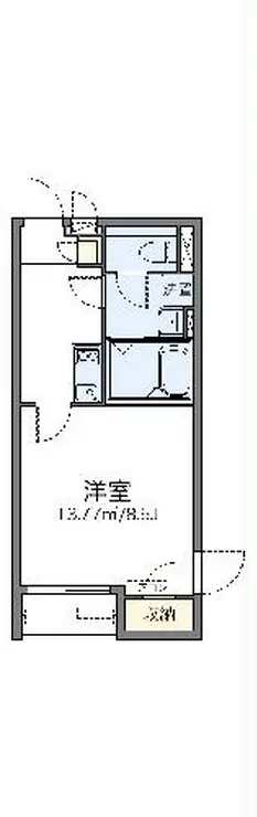 レオネクストプラナス白山 2階階 間取り