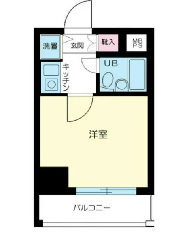 ライオンズマンション平和台第3 4階階 間取り