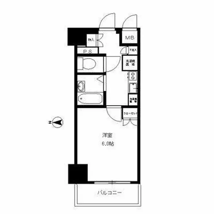 ヴェルト板橋イースト 4階階 間取り