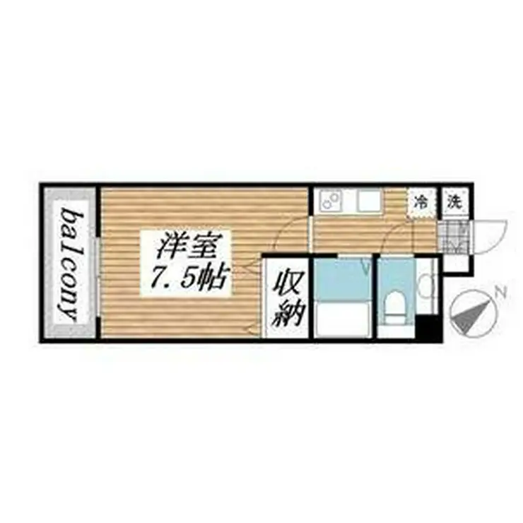 メゾン・ド・ヴィレ渋谷 10階階 間取り