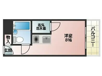 オリエント新大阪アーバンライフ(ワンルーム/5階)の間取り写真