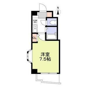 グランヴィア徳川(1K/6階)の間取り写真
