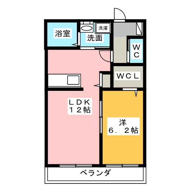 パークメゾン神田 A(1LDK/3階)の間取り写真