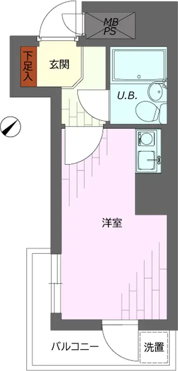 ライオンズマンション横浜伊勢佐木町 5階階 間取り