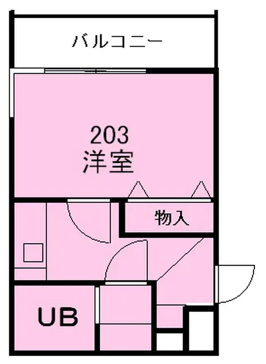 新東京園マンション 2階階 間取り