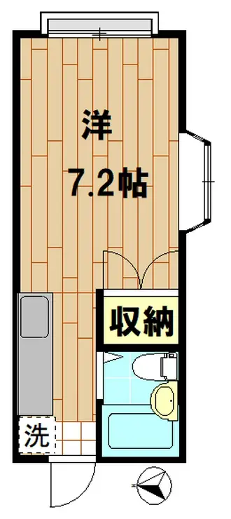 エステートピアAKAISHI 2階階 間取り