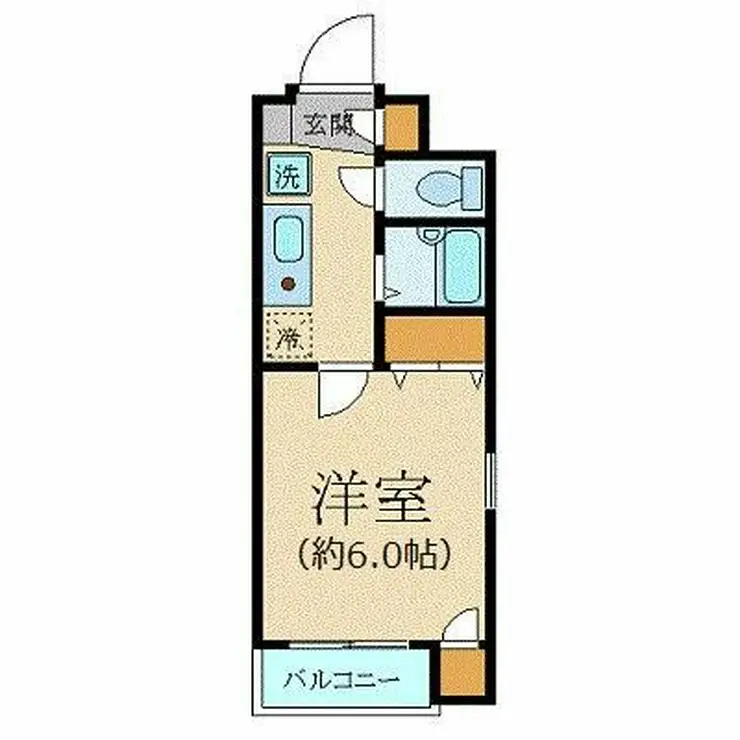 シンシア日本橋 3階階 間取り