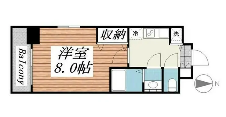 メゾン・ド・ヴィレ浅草橋 1階階 間取り